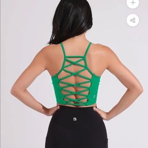 BuffBunny Ivy Crop Lucky Charm Green